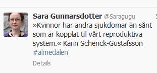 Tweets från Almedalen 2013